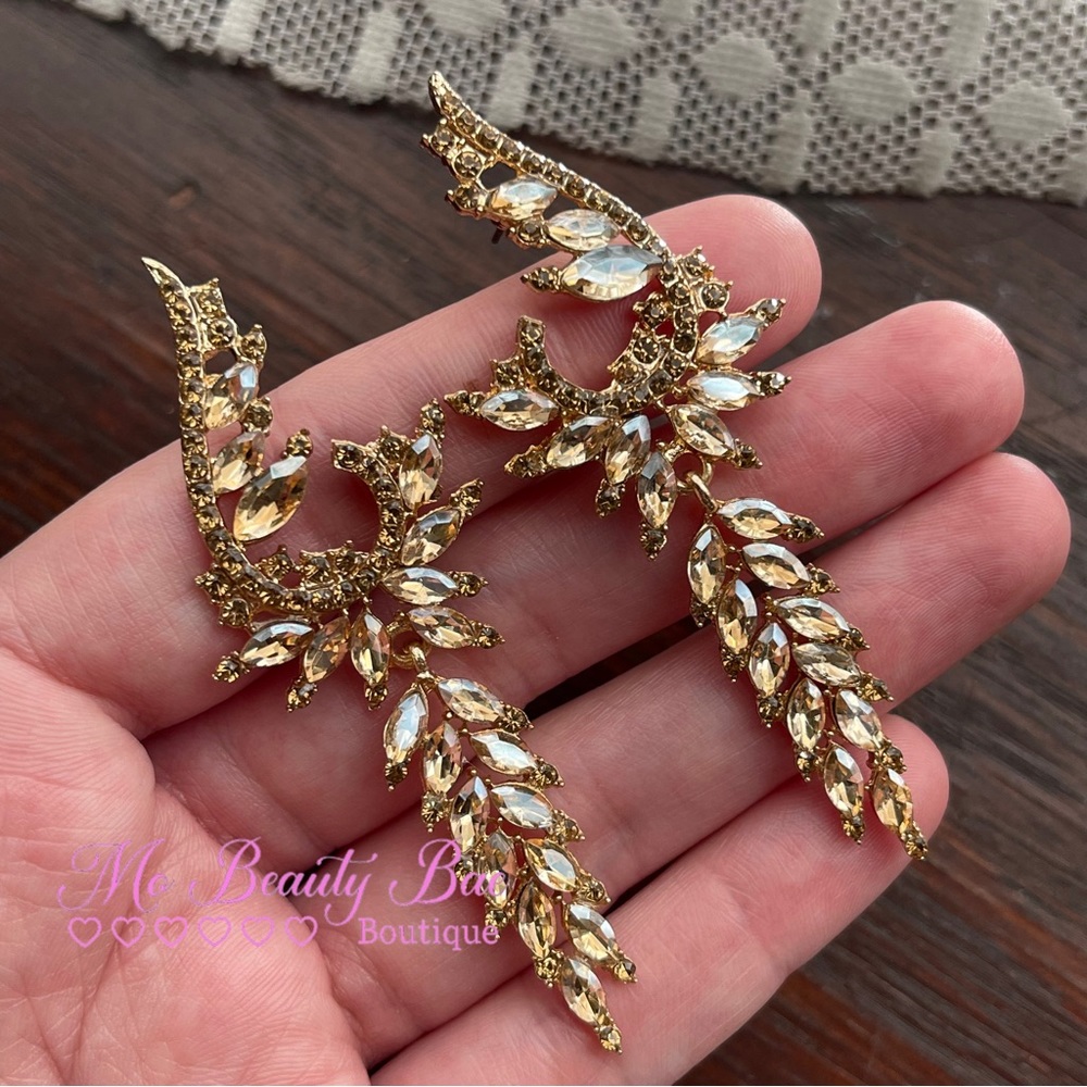 Champagne Drop Earrings